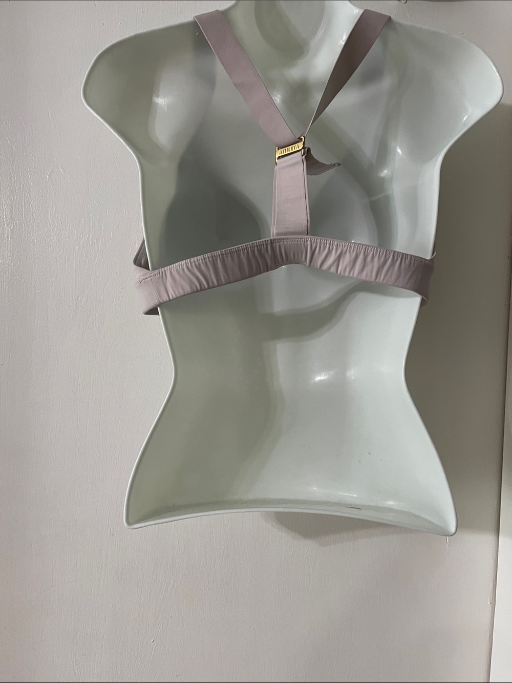 Athleta T-Back Sports Bra in Taupe - Picture 3 of 7